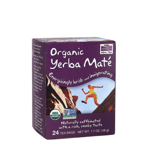 Now Foods Yerba Maté - Erfrischender Tee (24 Teebeutel)