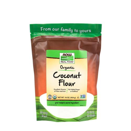 Now Foods Coconut Flour, Organic - Natürliches Kokosmehl (454 g)