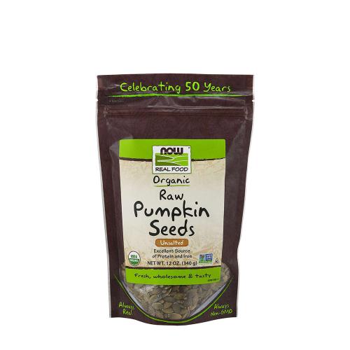 Now Foods Pumpkin Seeds, Raw Organic - Kürbiskern (340 g)