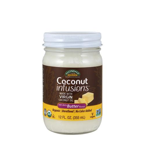 Now Foods Coconut Infusions™ - Milchfreie Butter mit Kokosöl,  (355 ml)