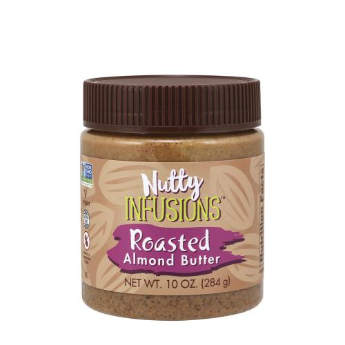 Now Foods Nutty Infusions™ Mandelbutter (284 g, Geröstete Mandelbutter)