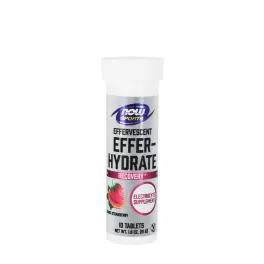   Now Foods Elektrolyt-Brausetablette - Effer-Hydrate (10 Brausetabletten, Zitrone Limette)