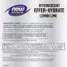 Now Foods Elektrolyt-Brausetablette - Effer-Hydrate (10 Brausetabletten, Zitrone Limette)