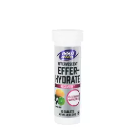   Now Foods Elektrolyt-Brausetablette - Effer-Hydrate (10 Brausetabletten, Orange Erdbeere)