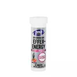   Now Foods Energie-Brausetablette - Effer-Energy (10 Brausetabletten, Tropischer Punsch)