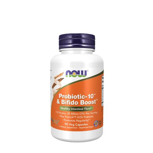 Now Foods Probiotic-10 & Bifido Boost (90 veg.Kapseln)