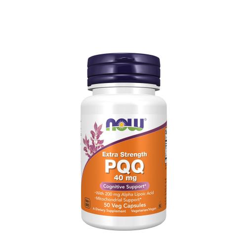 Now Foods PQQ, Extra Strength 40 mg (50 veg.Kapseln)