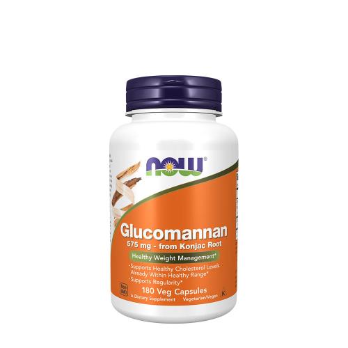 Now Foods Glucomannan 575 mg (180 veg.Kapseln)