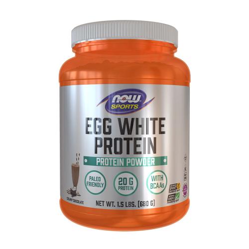 Now Foods Egg White Protein (680 g, Cremige Schokolade)