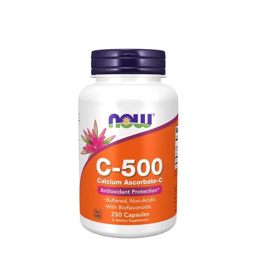Now Foods Vitamin C-500 Calcium Ascorbate-C (250 veg.Kapseln)