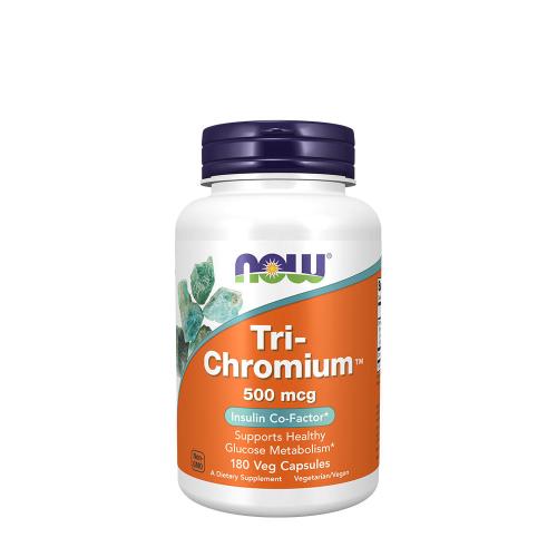 Now Foods Tri-Chromium™ 500 mcg with Cinnamon (180 veg.Kapseln)