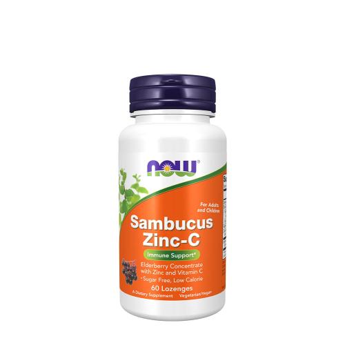 Now Foods Sambucus Zinc-C (60Lutschtabletten)