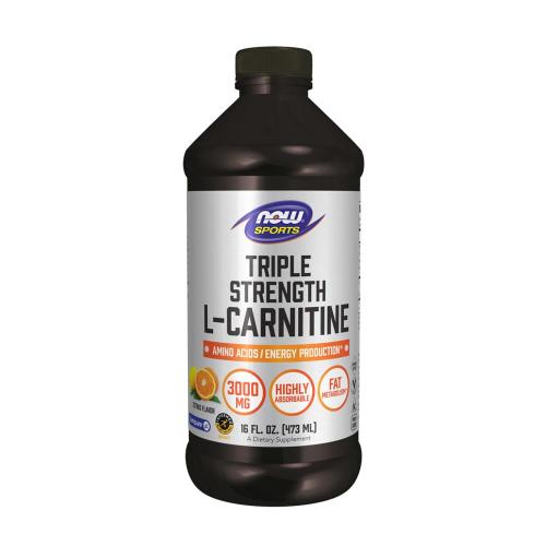Now Foods L-Carnitine, Triple Strength Liquid (473 ml, Zitrus)