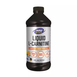Now Foods L-Carnitine Liquid 1000 mg (473 ml, Zitrus)