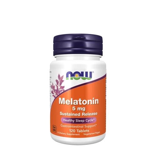 Now Foods Melatonin 5 mg Sustained Release (120 Tabletten)