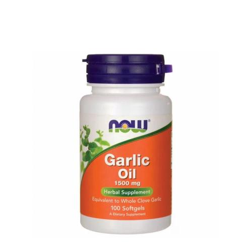 Now Foods Garlic Oil 1500 mg  (100 Weichkapseln)