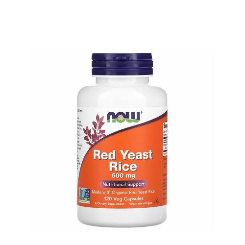 Now Foods Red Yeast Rice 600 mg (120 veg.Kapseln)