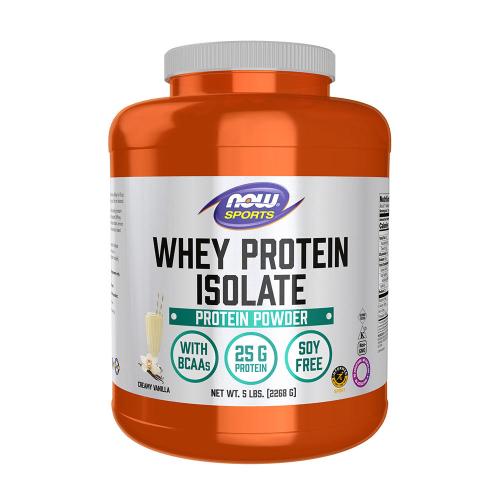 Now Foods Whey Protein Isolate (2268 g, Cremige Vanille)
