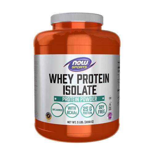 Now Foods Whey Protein Isolate (2268 g, Geschmacksneutral)