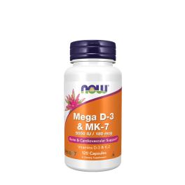 Now Foods Mega D-3 & MK-7  (120 veg.Kapseln)