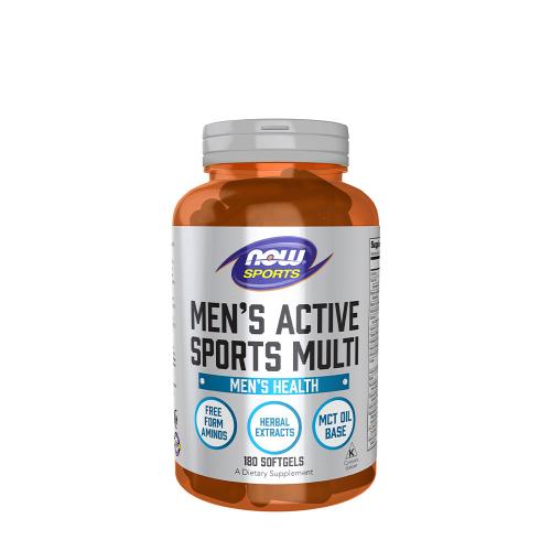 Now Foods Men's Active Sports Multi (180 Weichkapseln)