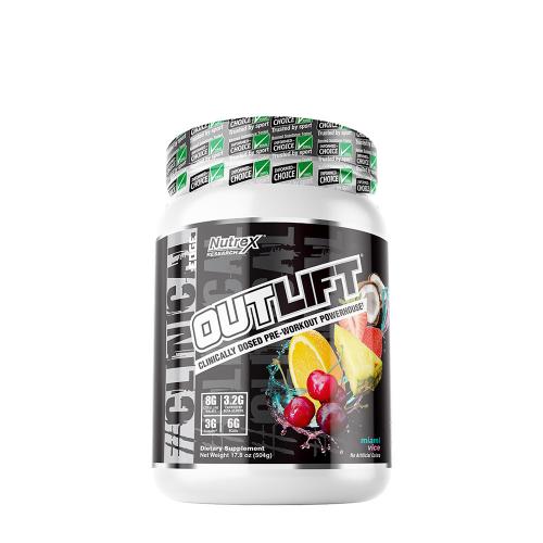Nutrex Outlift® - Pre-Workout-Energizer (20 Portionen, Miami Vice)