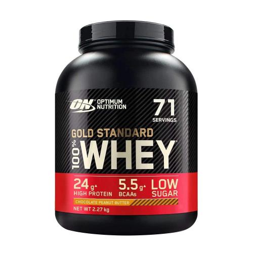 Optimum Nutrition Gold Standard 100% Whey™ (2.27 kg, Schokoladen-Erdnussbutter)