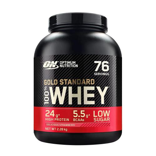 Optimum Nutrition Gold Standard 100% Whey™ (2.27 kg, leckere Erdbeere)