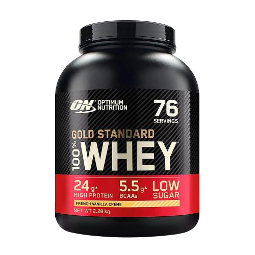 Optimum Nutrition Gold Standard 100% Whey™ (2.27 kg, Französische Vanillecreme)