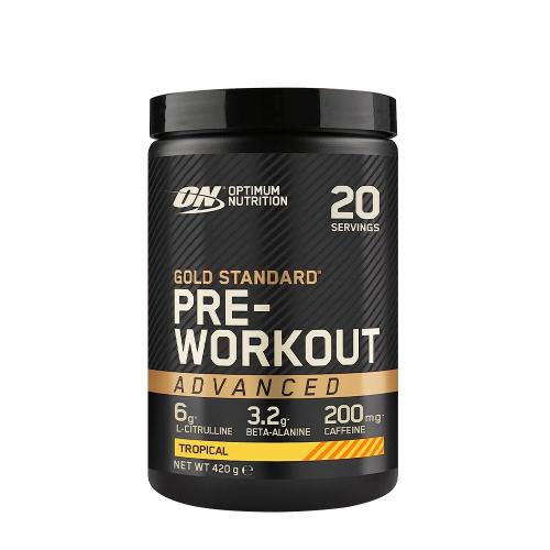 Optimum Nutrition Gold Standard Pre-Workout Advanced (420 g, Tropisch)
