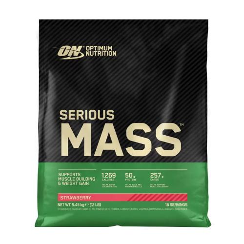 Optimum Nutrition Serious Mass (5.45 kg, Erdbeere)