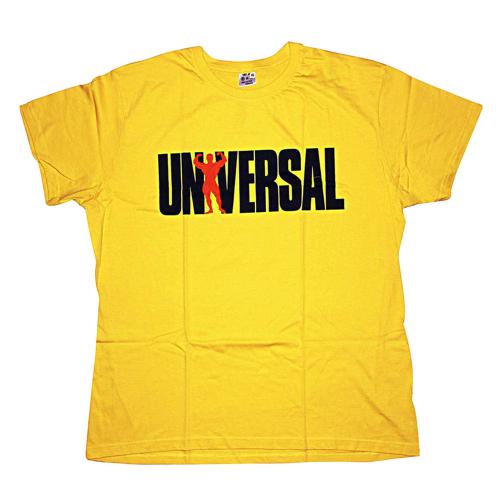 Universal Nutrition USA 77 T-shirt  (XL, Gelb)