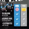 Universal Nutrition Animal Creatine Chews (120 Kautabletten, Traube)