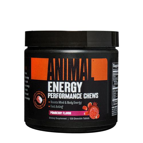 Universal Nutrition Animal Energy Chews (120 Kautabletten, Pomberry)