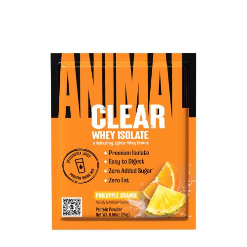 Universal Nutrition UNI ANIMAL CLEAR WHEY ISOLATE SAMPLE (25g pineapple orange) (25 g, Orangene Ananas)