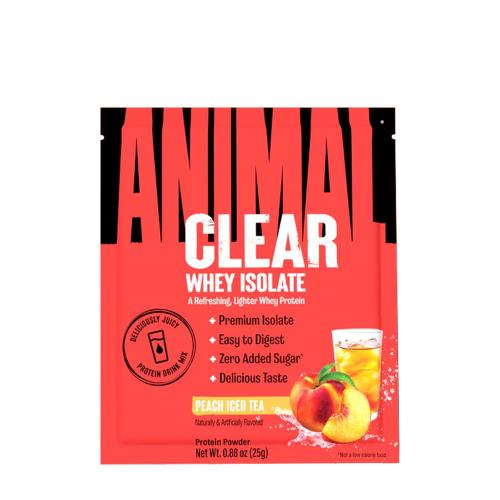 Universal Nutrition UNI ANIMAL CLEAR WHEY ISOLATE SAMPLE (25g pineapple orange) (25 g, Pfirsicheistee)