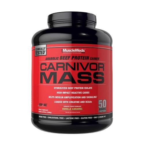 MuscleMeds Carnivor™ Mass (2.54 kg, Vanille Karamell)