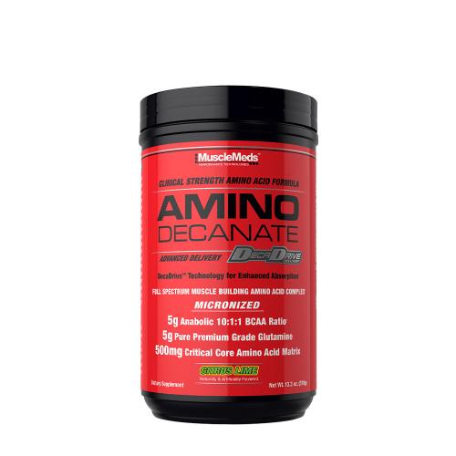 MuscleMeds Amino Decanate - Aminosäure-Matrix (360 g, Zitrus-Limette)