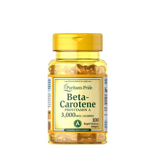 Beta-Carotene 10,000 IU (100 Weichkapseln)