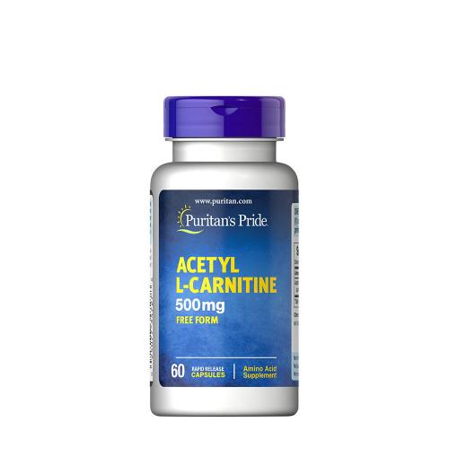 Puritan's Pride Acetyl-L-Carnitin 500 mg Kapsel (60 Kapseln)