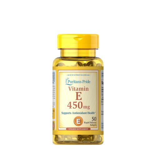 Puritan's Pride Vitamin E 1000 IE (450 mg) Weichkapsel (50 Weichkapseln)
