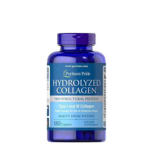Hydrolysiertes Kollagen 1000 mg Kapsel - Hydrolyzed Collagen (180 Kapseln)