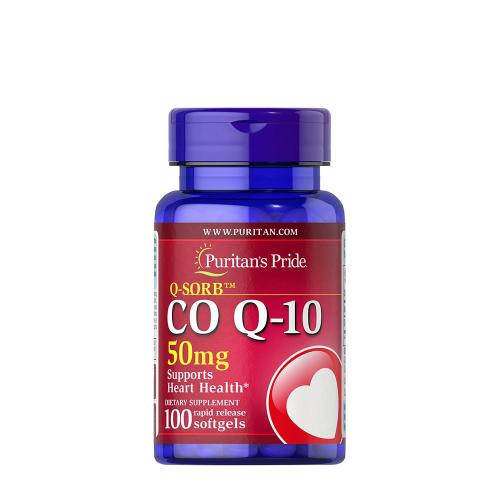 Puritan's Pride Q-SORB™ Q-10 Coenzym 50 mg Weichkapsel (100 Weichkapseln)