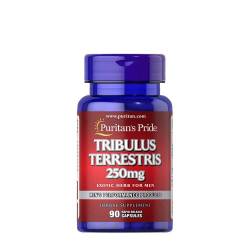 Puritan's Pride Tribulus Terrestris 250 mg Kapsel - Erd-Burzeldorn-Extrakt (90 Kapseln)