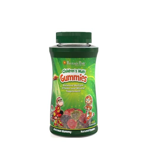 Multivitamin und Mineralstoff Gummibonbons für Kinder (60 Gummibonbons)