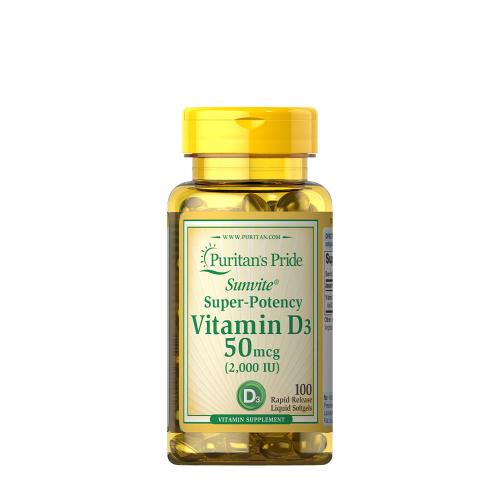 Vitamin D3 2000 IE (50 mcg) Weichkapsel (100 Weichkapseln)