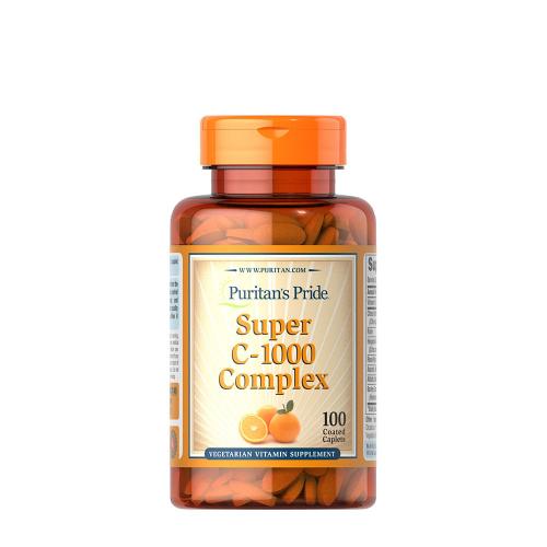 Puritan's Pride Vitamin C-Komplex 1000 mg mit Hagebutte (100 Kapseln)