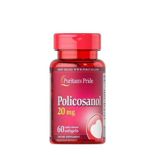 Puritan's Pride Policosanol-Formel 20 mg Weichkapsel (60 Weichkapseln)