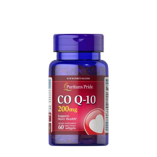 Puritan's Pride Q-SORB™ Q-10 Coenzym 200 mg Weichkapsel (60 Weichkapseln)