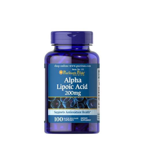 Puritan's Pride Alpha Lipoic Acid 200 mg (100 Kapseln)